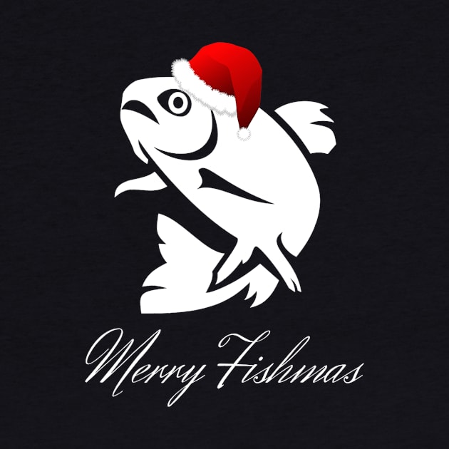 Christmas Fishing - Merry Fishmas by kasperek